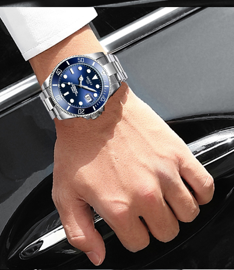 Nibosi Nepture Steel Blue - 6