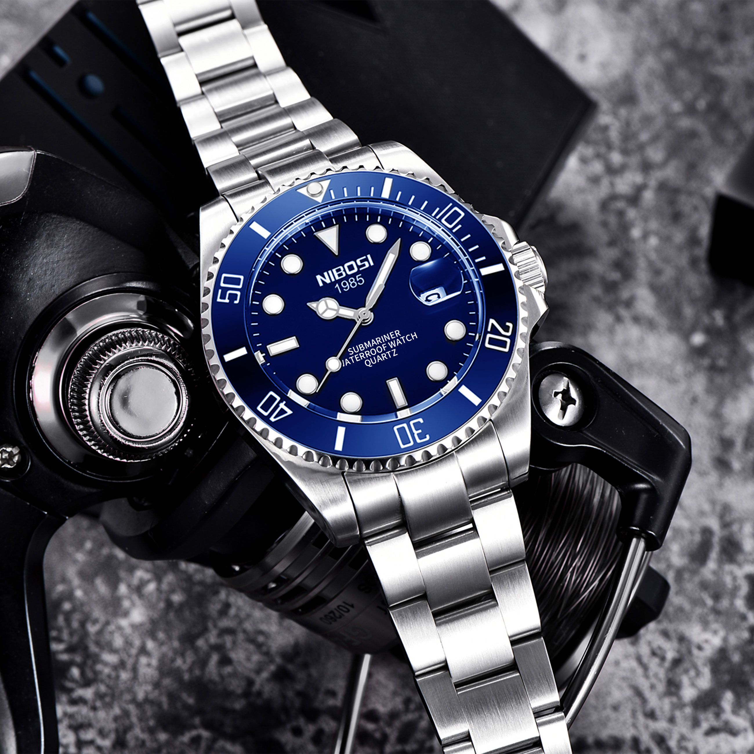 Nibosi Nepture Steel Blue - 7