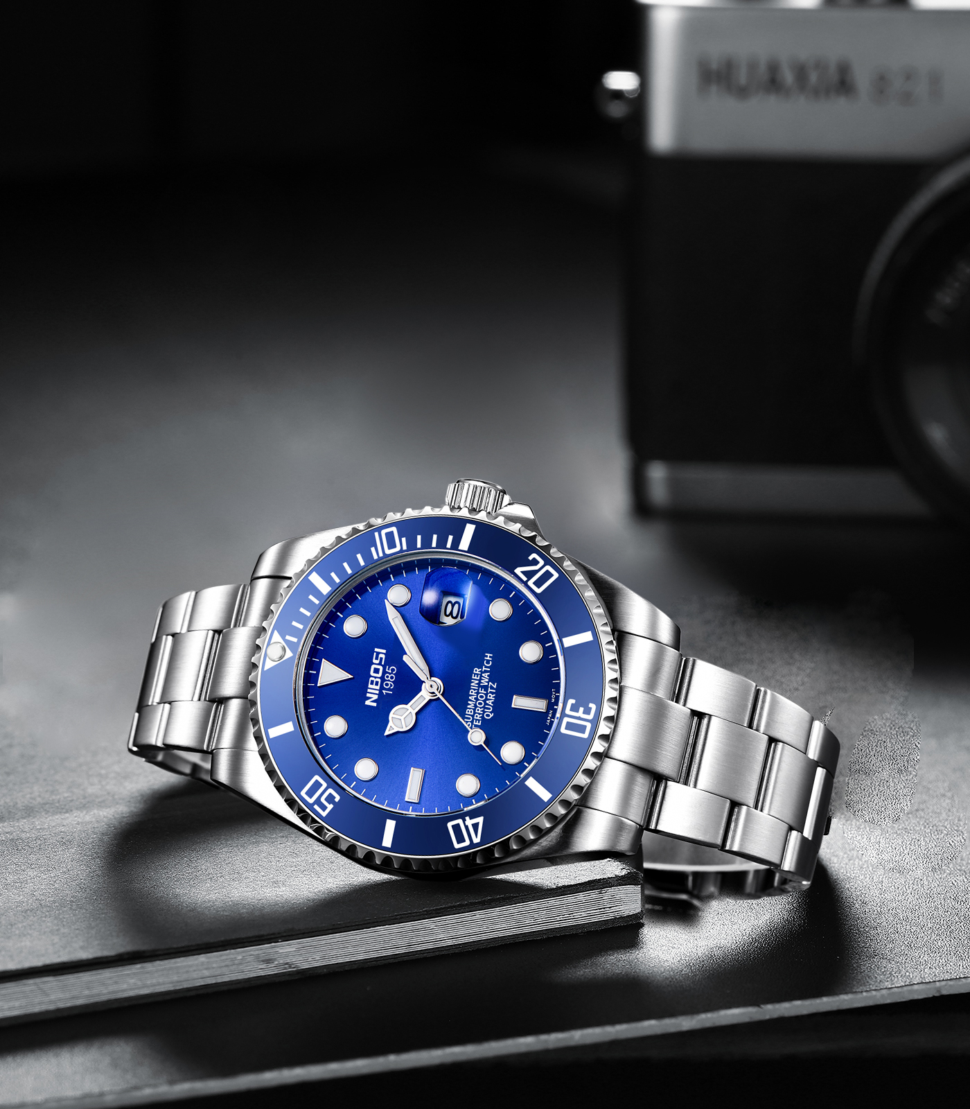 Nibosi Nepture Steel Blue - 5