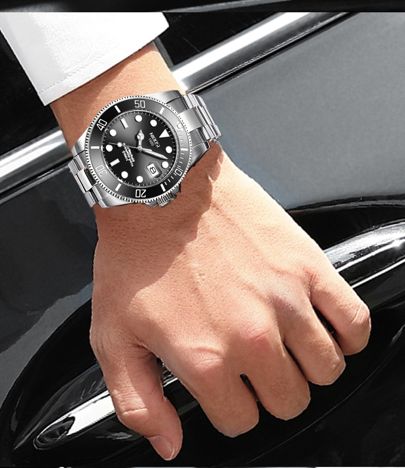 Nibosi Nepture Steel Black - 4