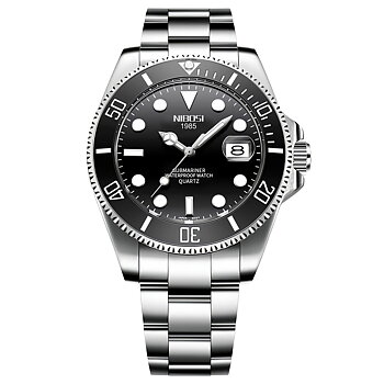 Nibosi Nepture Steel Black
