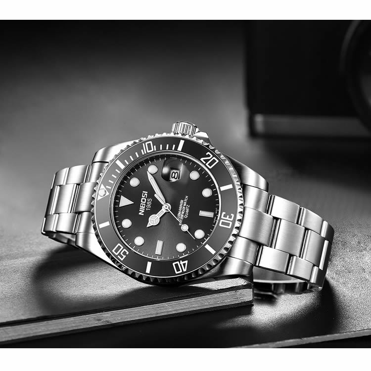 Nibosi Nepture Steel Black - 6