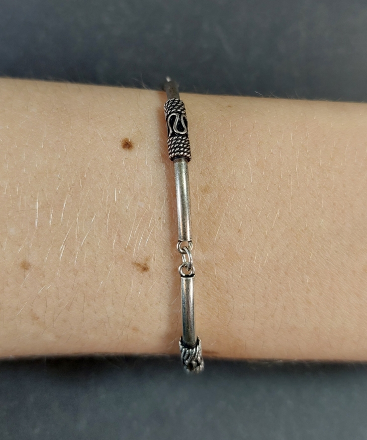 Balinese  Silver Armband  - 2