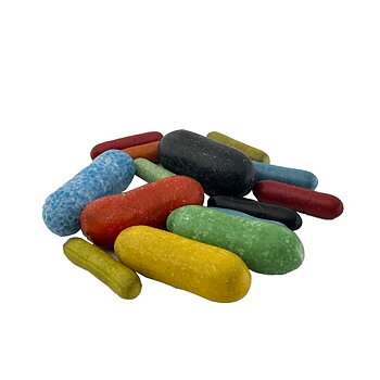 Lakritzstangen in Regenbogenfarben - Regenbogenbonbons