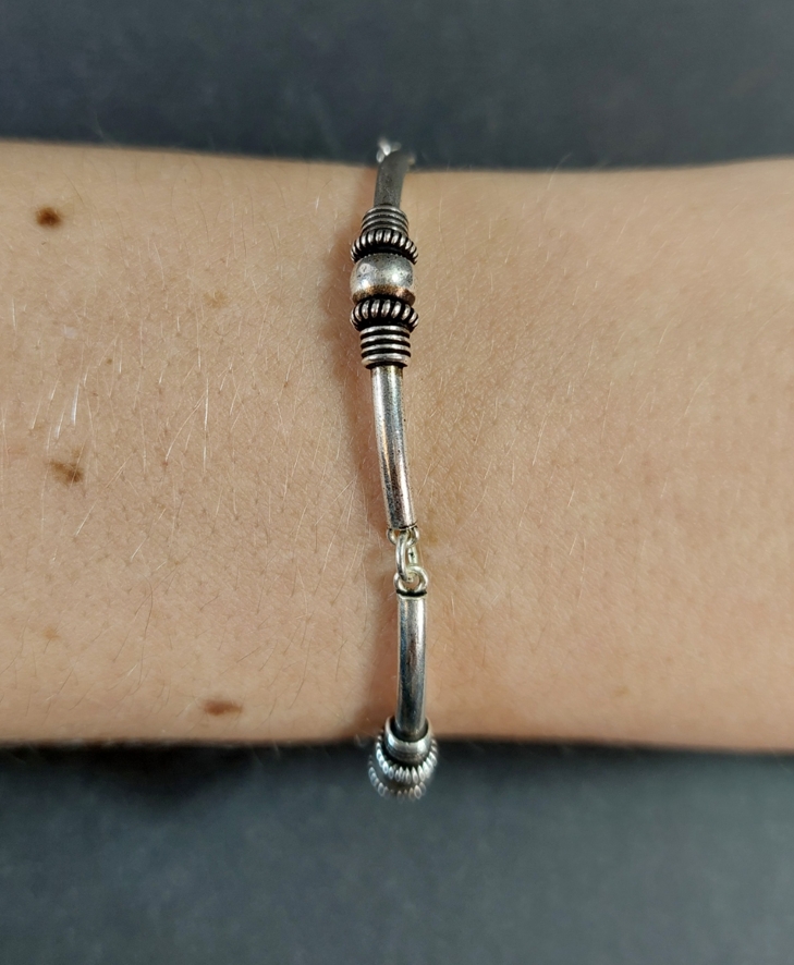 Balinese Silver Armband  - 2
