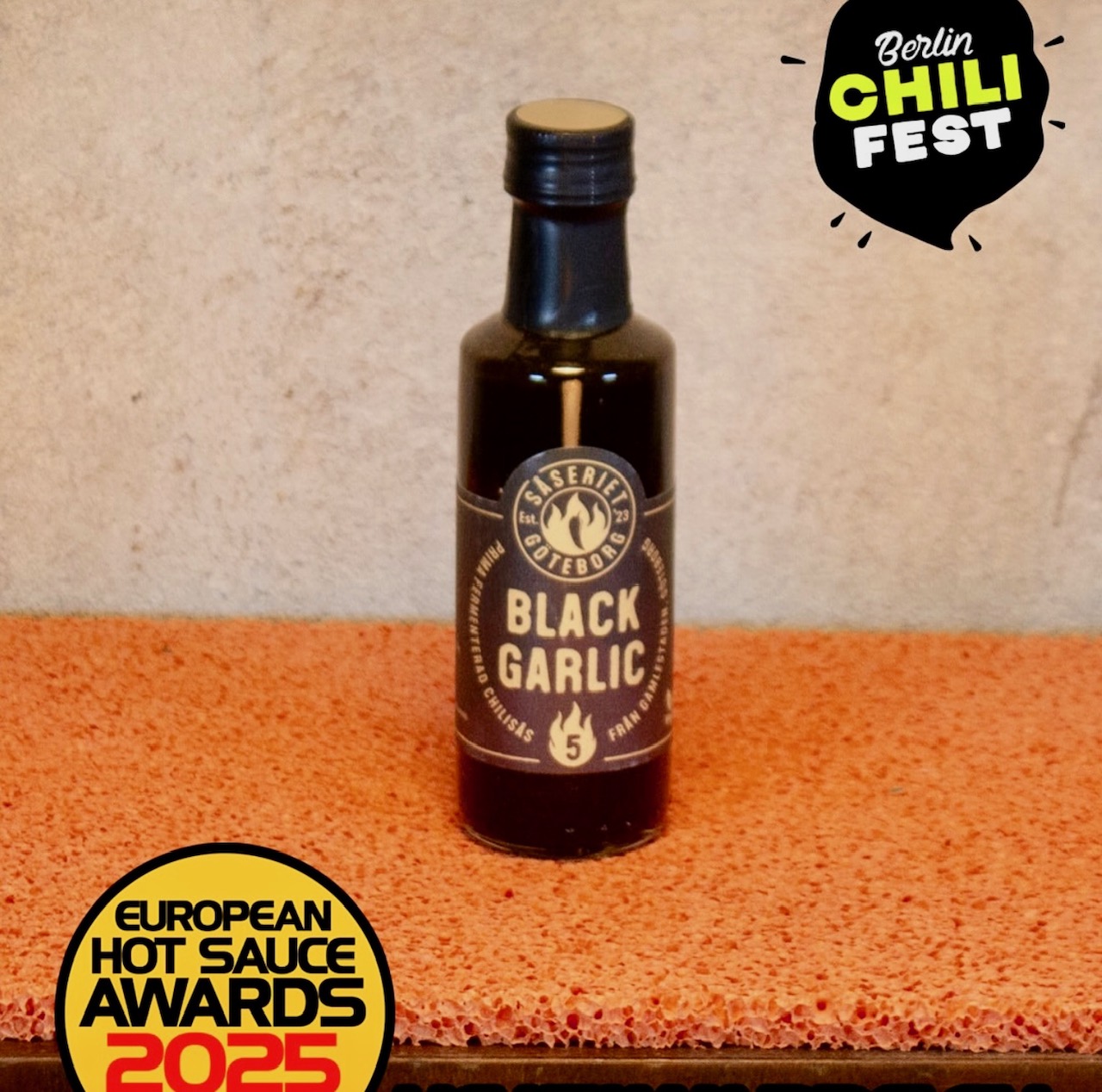 Såseriet Chilisås Black Garlic - 2
