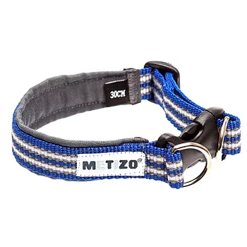 Metizo Fodrat Halsband Blå 30cm 