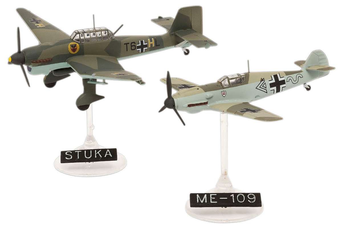 Messerschmitt BF109E & Junkers JU87B Stuka 1/144 - 2