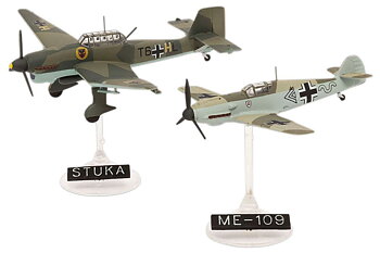 Messerschmitt BF109E & Junkers JU87B Stuka 1/144