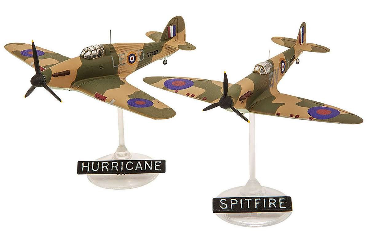 Supermarine Spitfire MK.IA & Hawker Hurricane MK.I 1/144 - 2