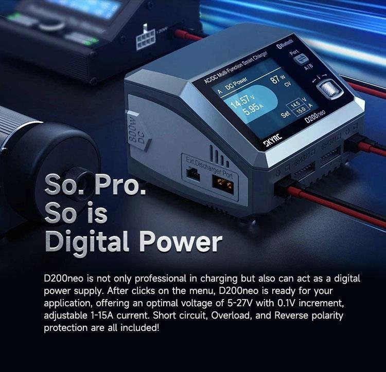 SkyRC D200neo Laddare AC/DC 30-35A 1-6S - 6