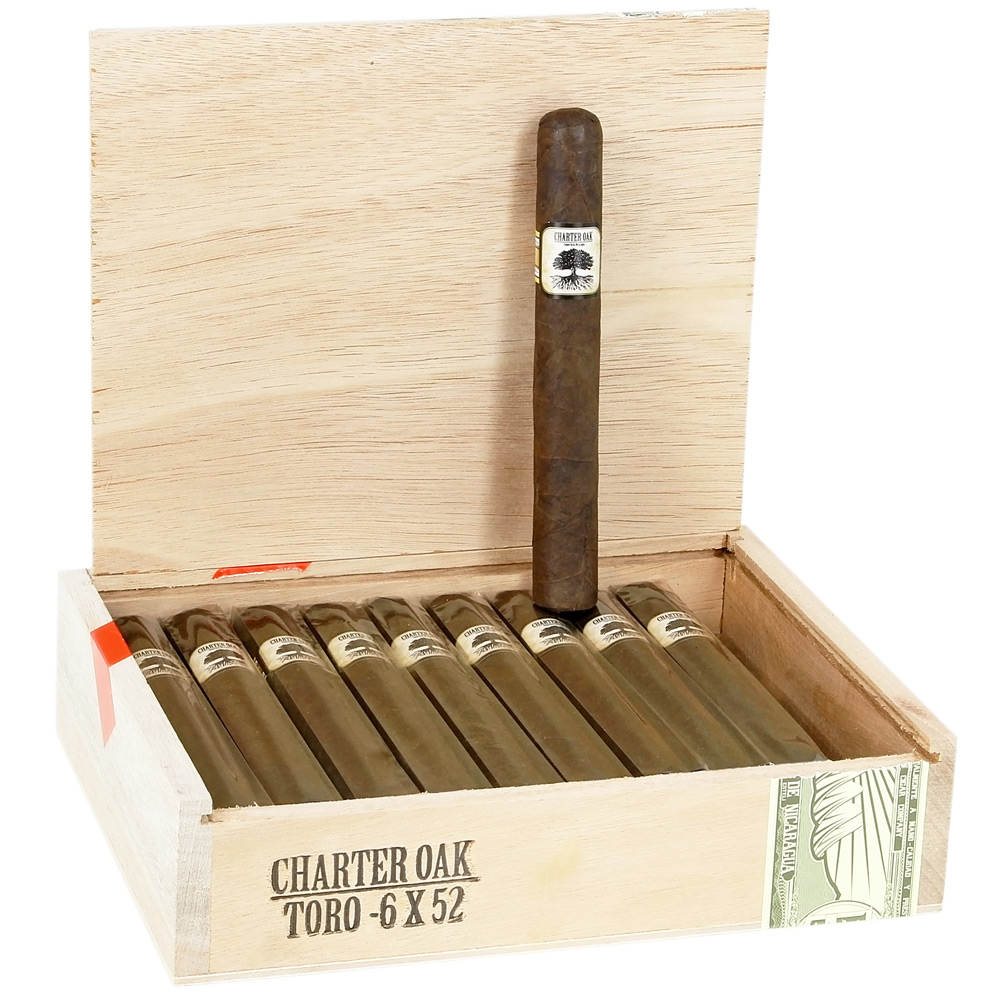 Foundation Charter Oak Connecticut Broadleaf Maduro Toro - 2