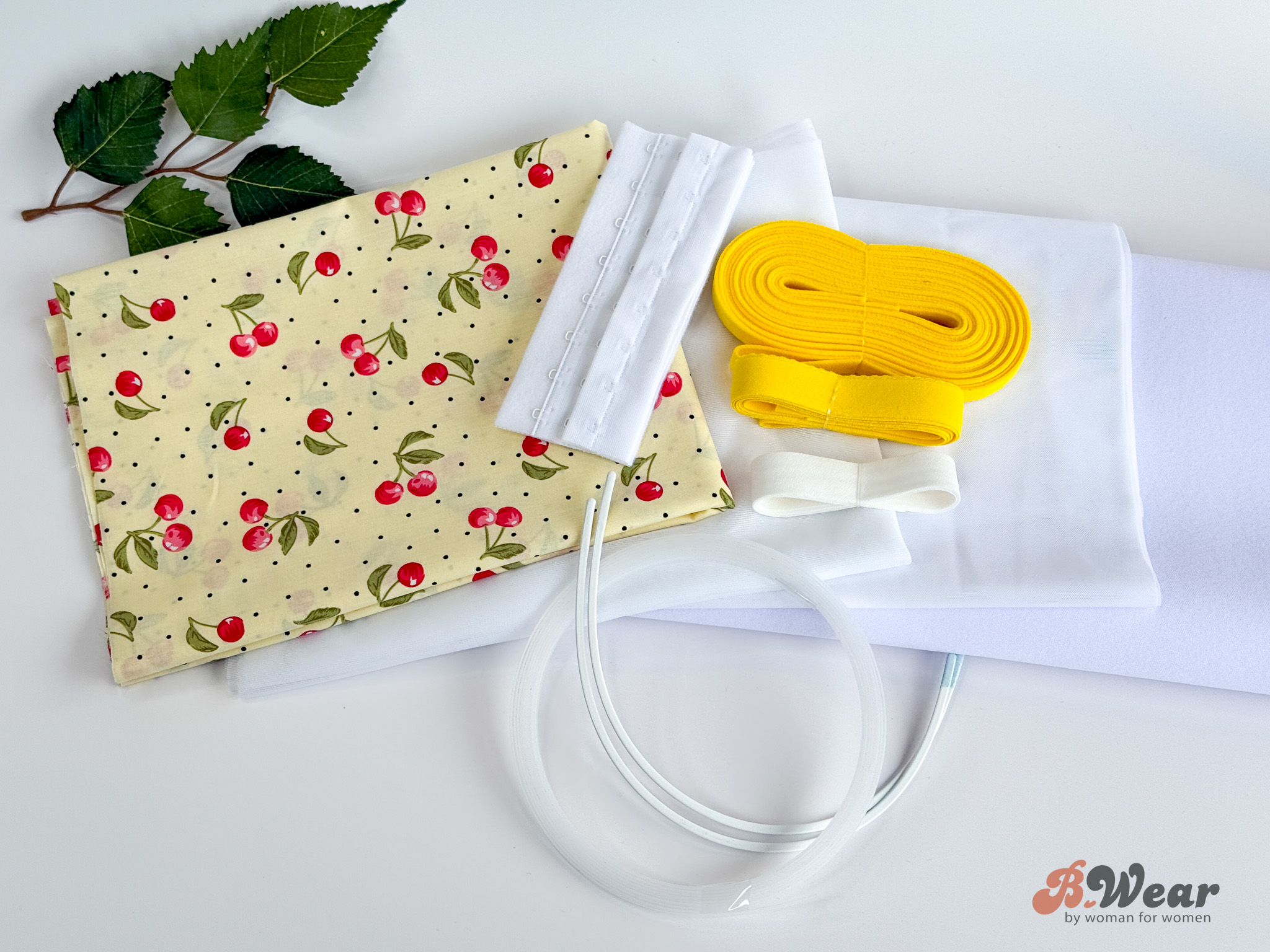 Cherry Pop Yellow - Symmes Strapless