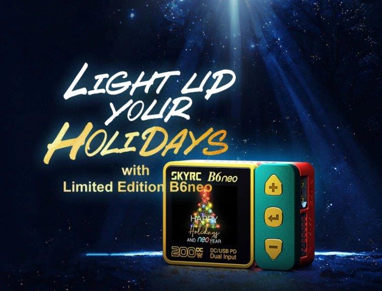 SkyRC B6neo DC Laddare Input 10-28volt, 12A Special Christmas Edition - 2