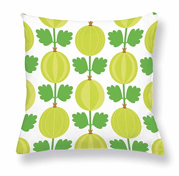 Kuddfodral retro KRUSBÄR i linne