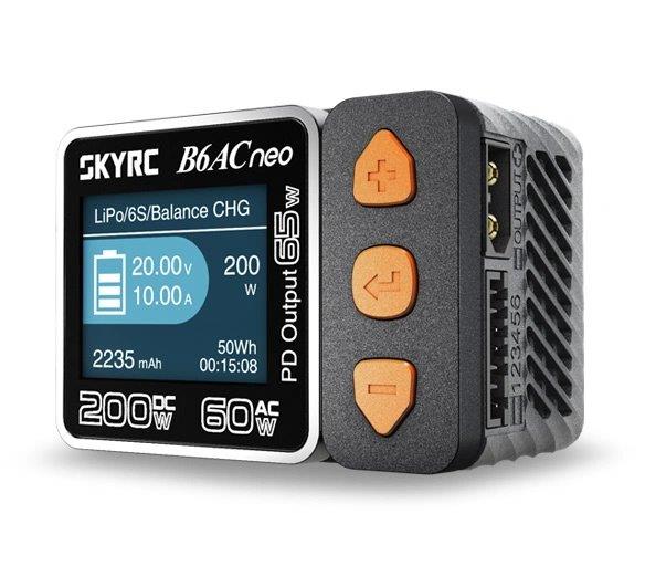 SkyRC B6ACneo Laddare 60W 240VAC - 2