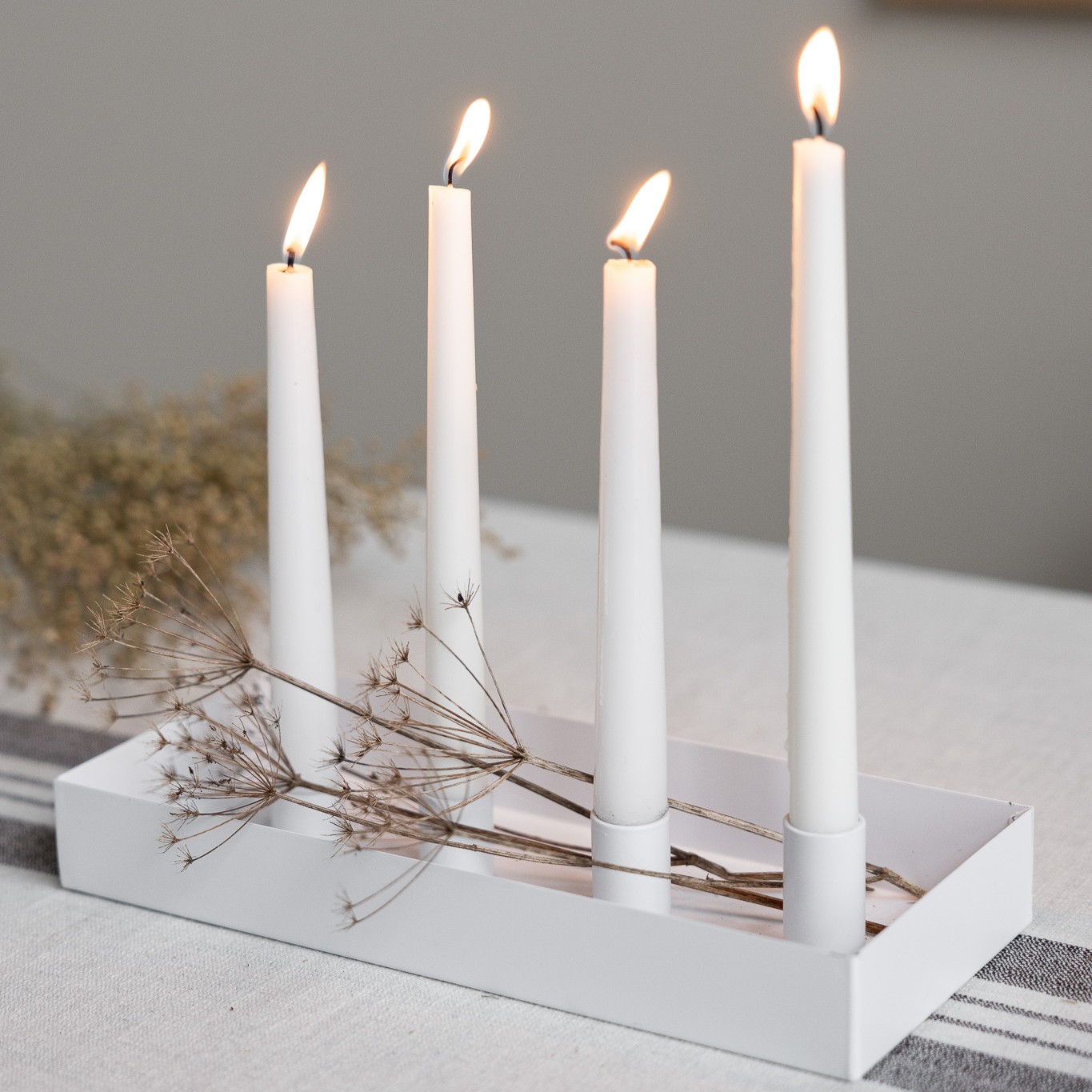 Ljusstake Sund - Vit - 3