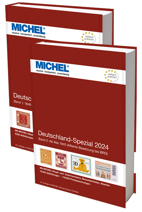 Michel Deutschland-Spezial 2024, Band 1+2