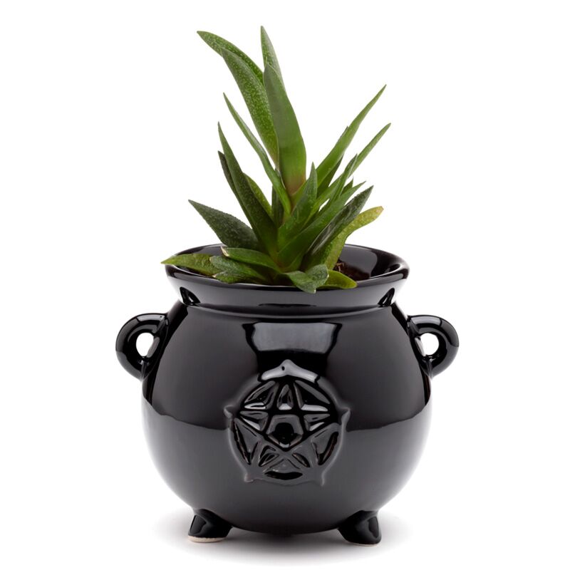 Pentagram Cauldron / Kittel / Kruka i  Keramik - 2