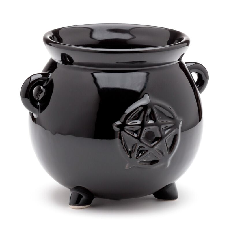 Pentagram Cauldron / Kittel / Kruka i  Keramik