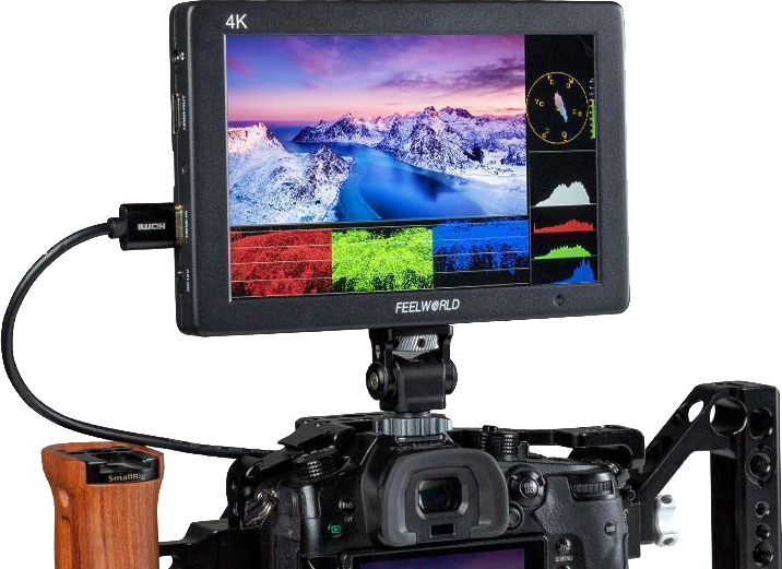 Feelworld Camera Monitor  T7 Plus 7" 4K V2 - 7