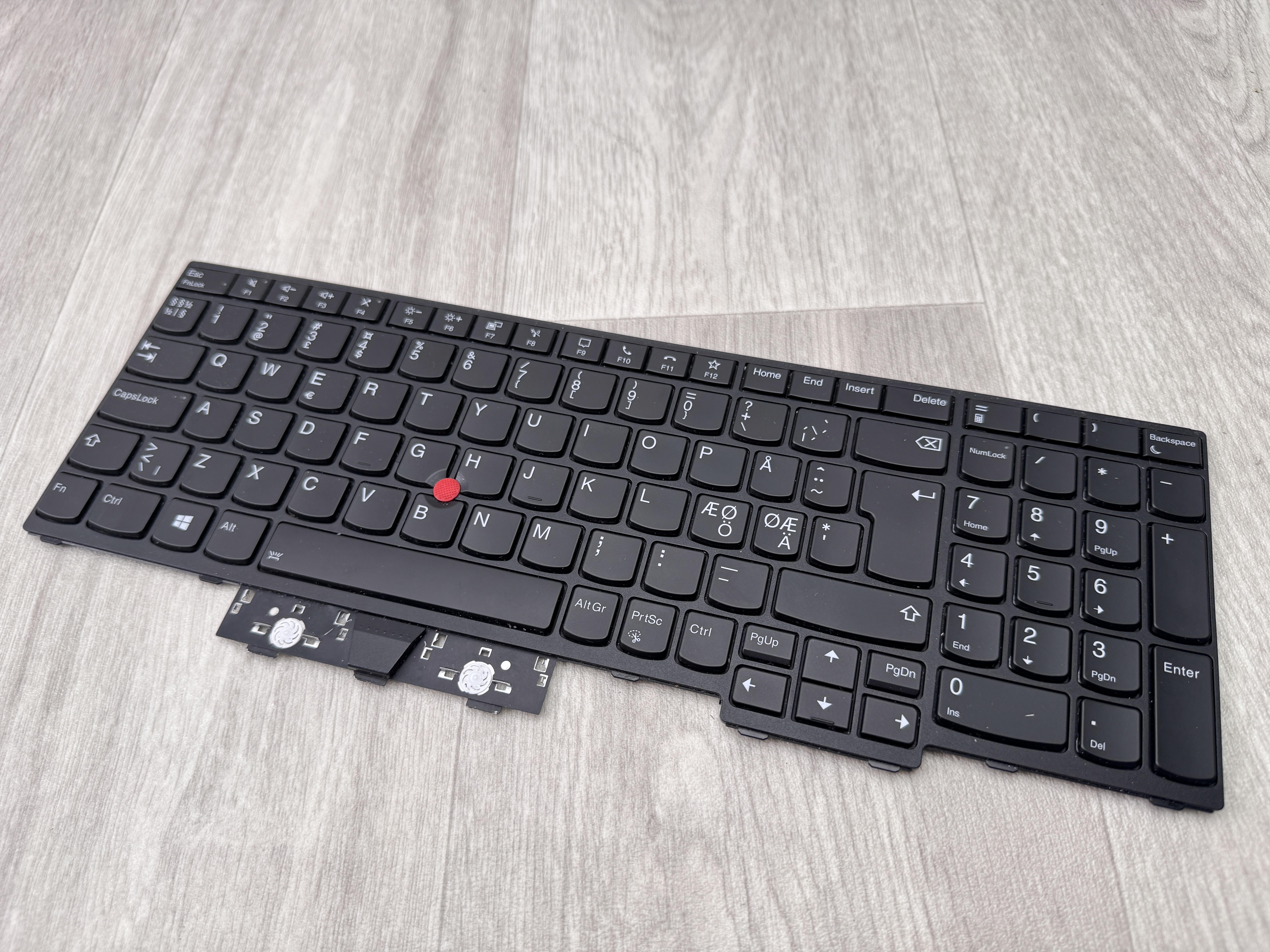 Original Lenovo Thinkpad T15 G1 P15 G1 Tangentbord Keyboard FRU 5N20Z74856