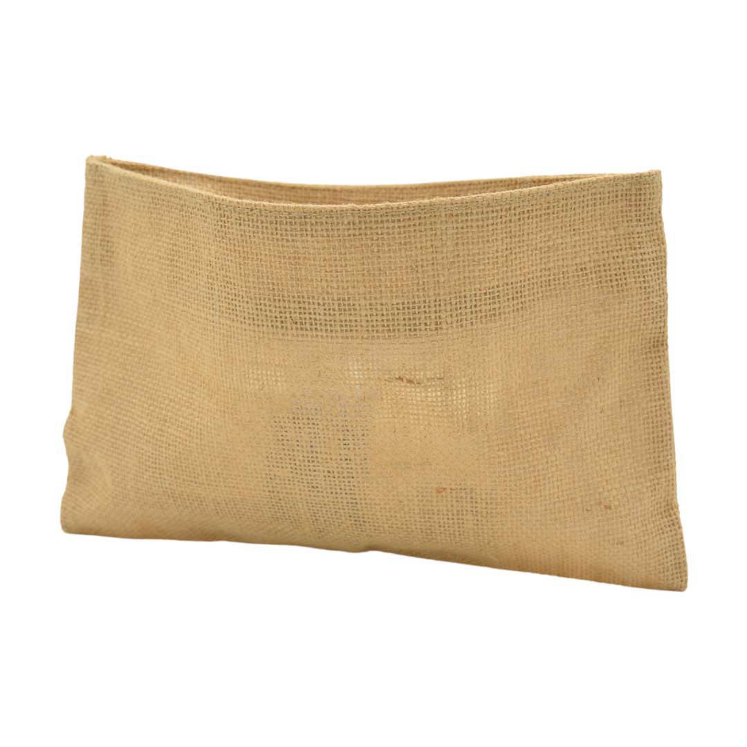Juteväska liten med dragkedja, 28x17 cm - 4