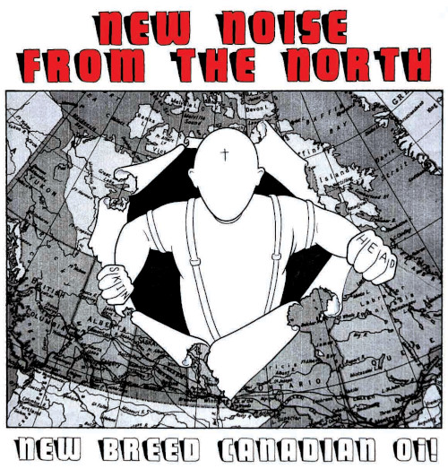 New Noise From the North - New Breed Canadian Oi! - LP (Röd)