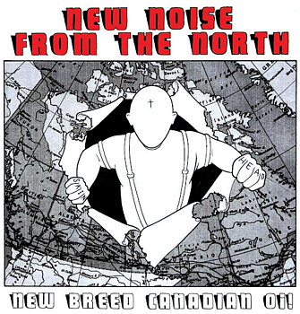 New Noise From the North - New Breed Canadian Oi! - LP (Röd)