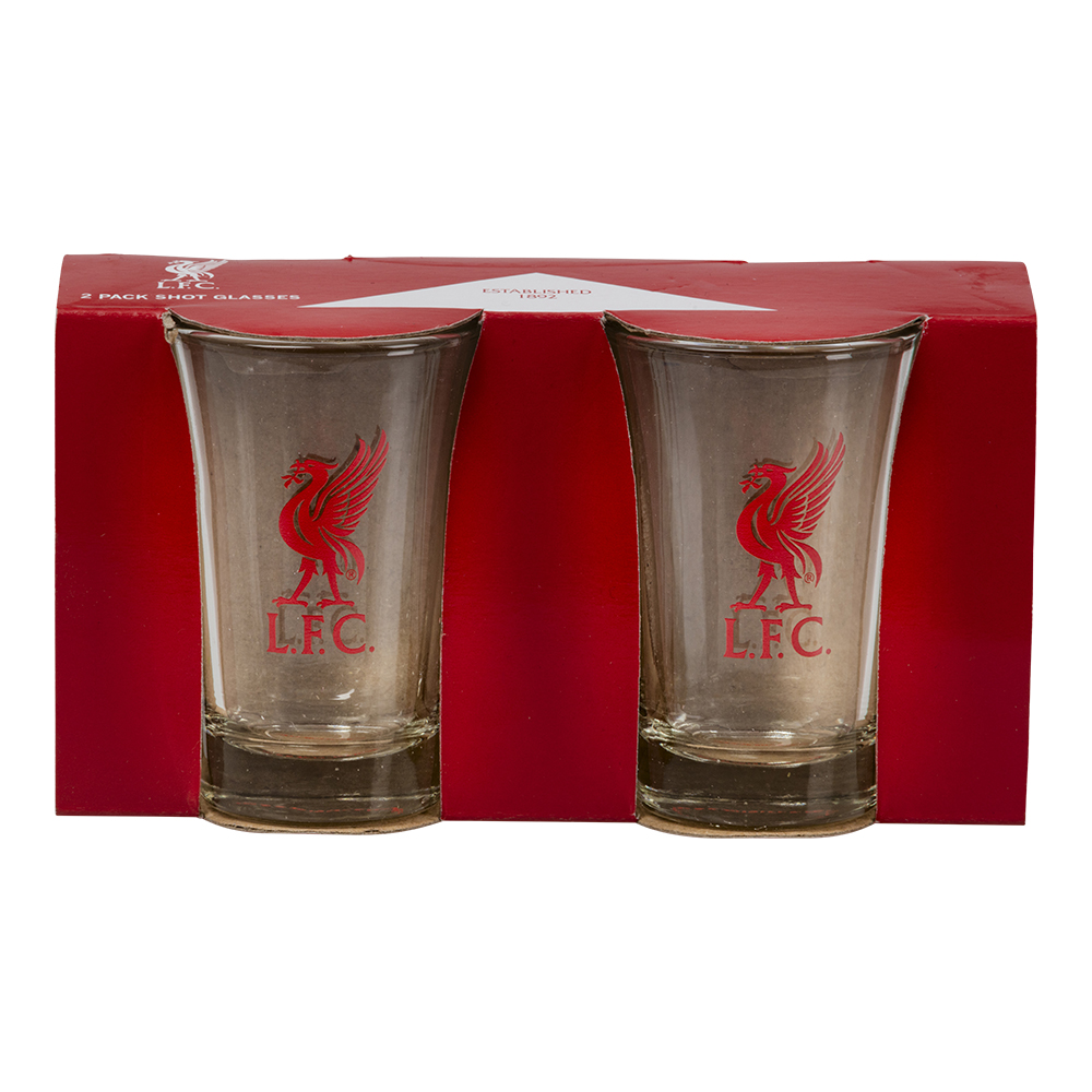 Shotglas Liverpool FC, 2-pack