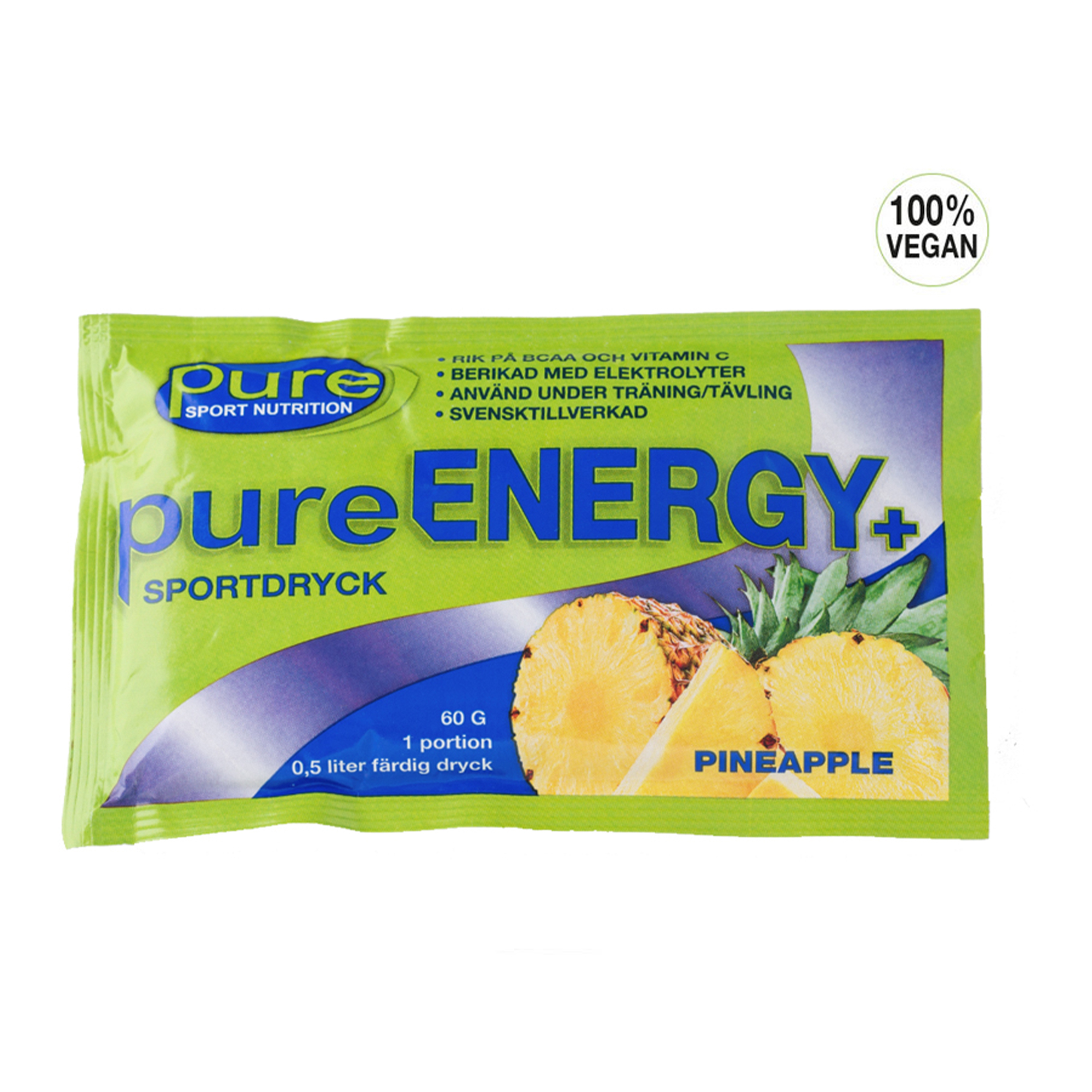 Pure ENERGY+ Pineapple Portionspåse