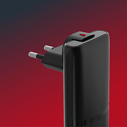 Stealth Slim Travel Adapter - Nintendo Switch 2, Switch, OLED, Lite, USB C 65W fast charger