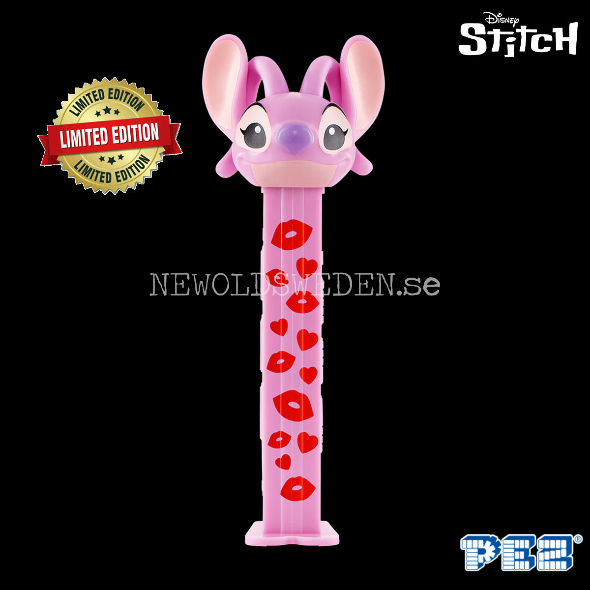 PEZ Dispenser ANGEL VALENTINE'S DAY LIMITED EDITION + Candy - Disney Stitch - PE17 - 5