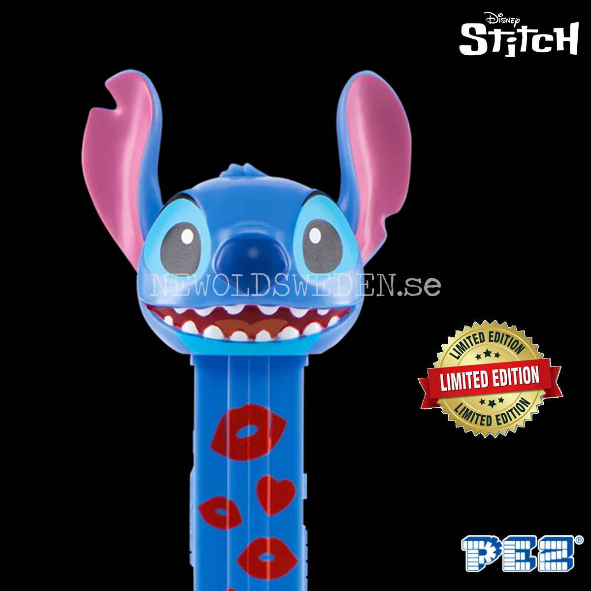 PEZ Dispenser STITCH VALENTINE'S DAY LIMITED EDITION + Candy - Disney Stitch - PE17 - 3