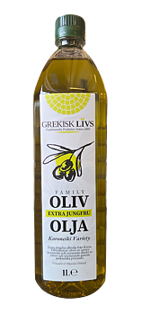 Extra Virgin Olive Oil - Greek Livs Family from Crete - 1 Liter