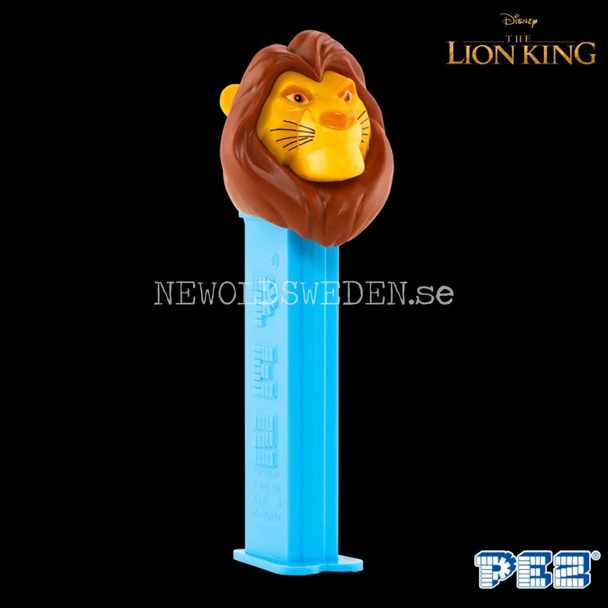 PEZ Dispenser MUFASA + Candy - Disney Lion King - PE27