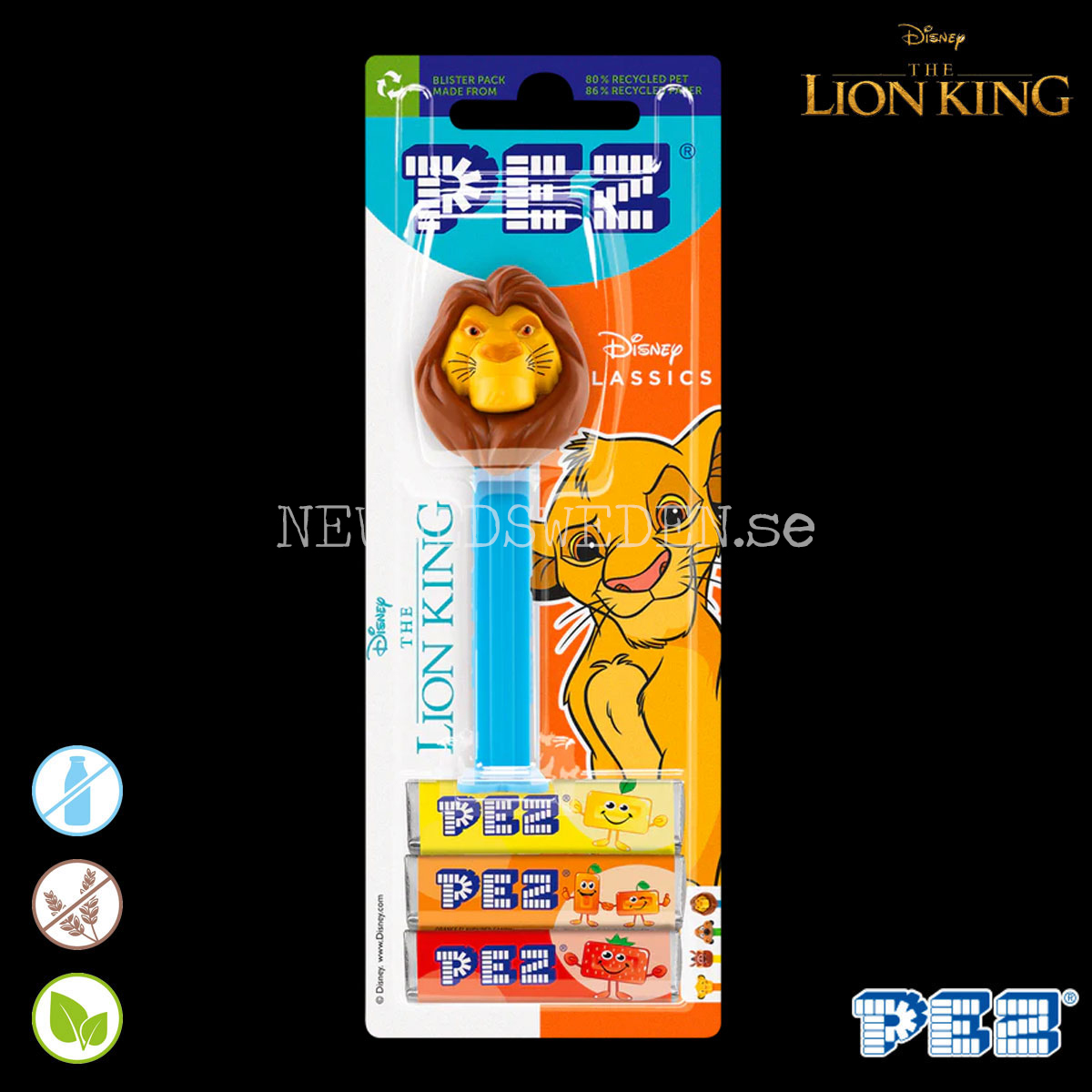 PEZ Dispenser MUFASA + Candy - Disney Lion King - PE27 - 3