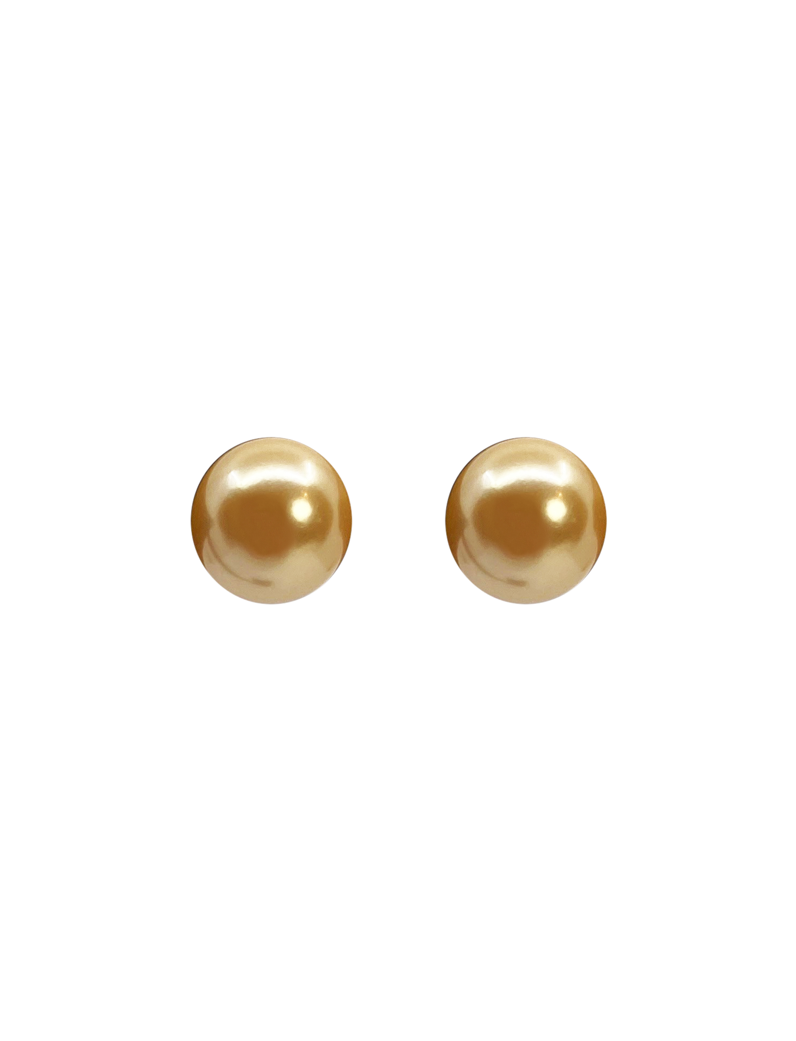 MALOU EAR 10 MM GOLDEN SHELL