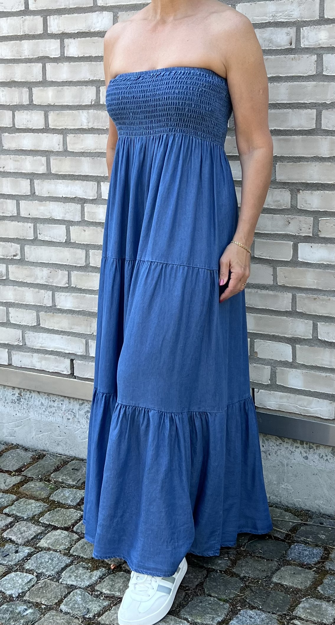 Cosy House Kjol Alice Maxi Jeans Mörk - 4