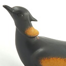 Gunnar Nylund (1954) Brown Bird with Streamlined Form 25/22 cm (2)