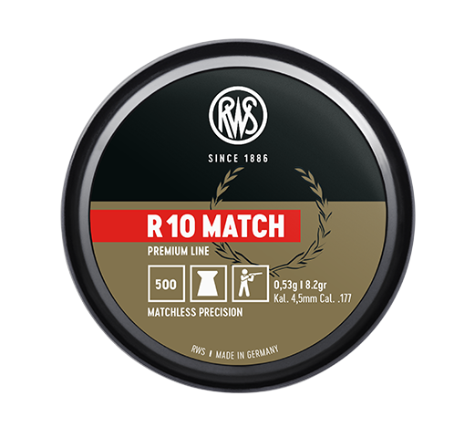 RWS R10 MATCH Ø4.50MM 0.53G