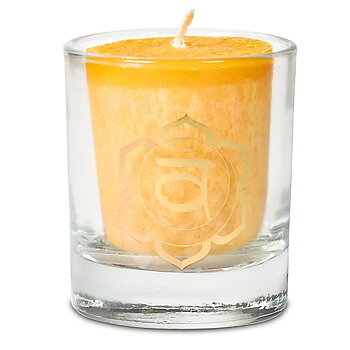 Fairtrade Chakra doftljus   - Chakra 2: Swadhishtana - Orange