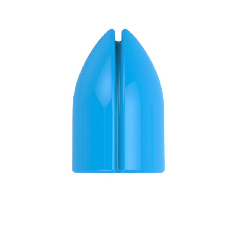 L-Style Shell Lock Ring Blue
