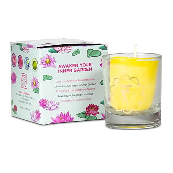 Fairtrade Chakra doftljus   - Chakra 3: Manipura - Gul