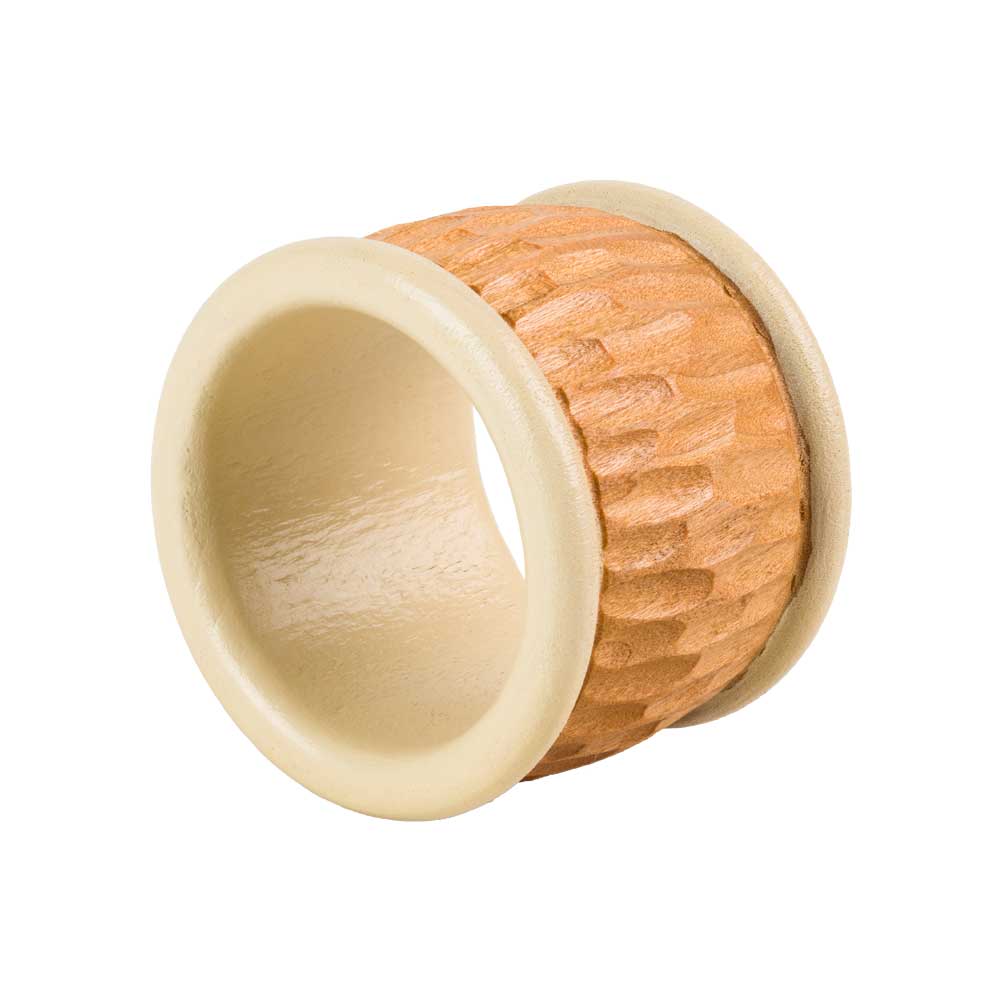 Rond de serviette Onde  – Sable