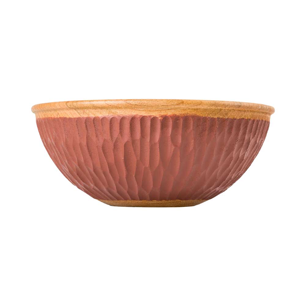 Skål Krusning S – Hasselnöt - 3