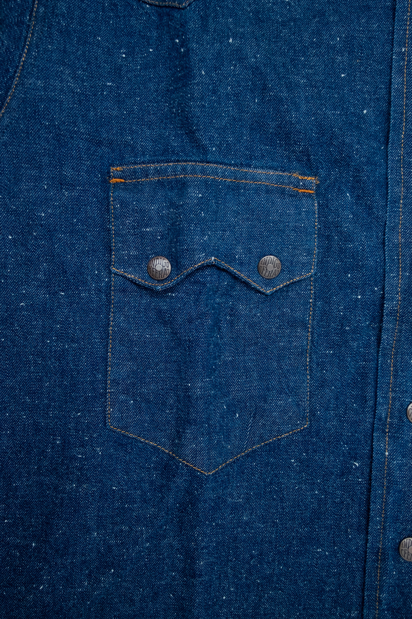 Indigofera - Ryman 2/1 Neppy Indigo Denim - 5