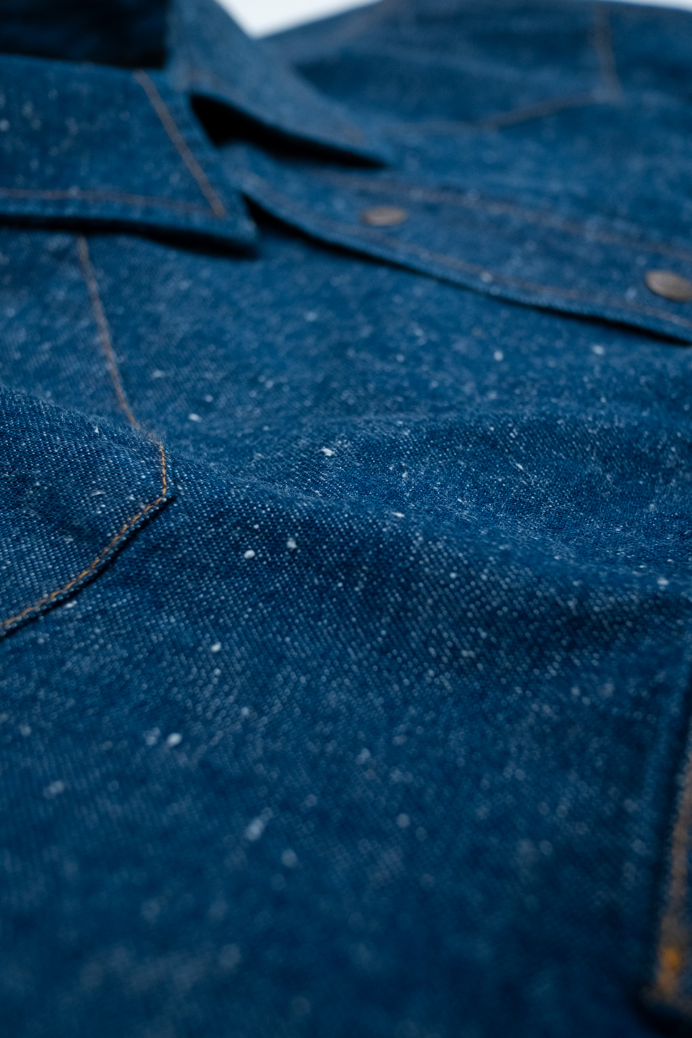 Indigofera - Ryman 2/1 Neppy Indigo Denim - 7
