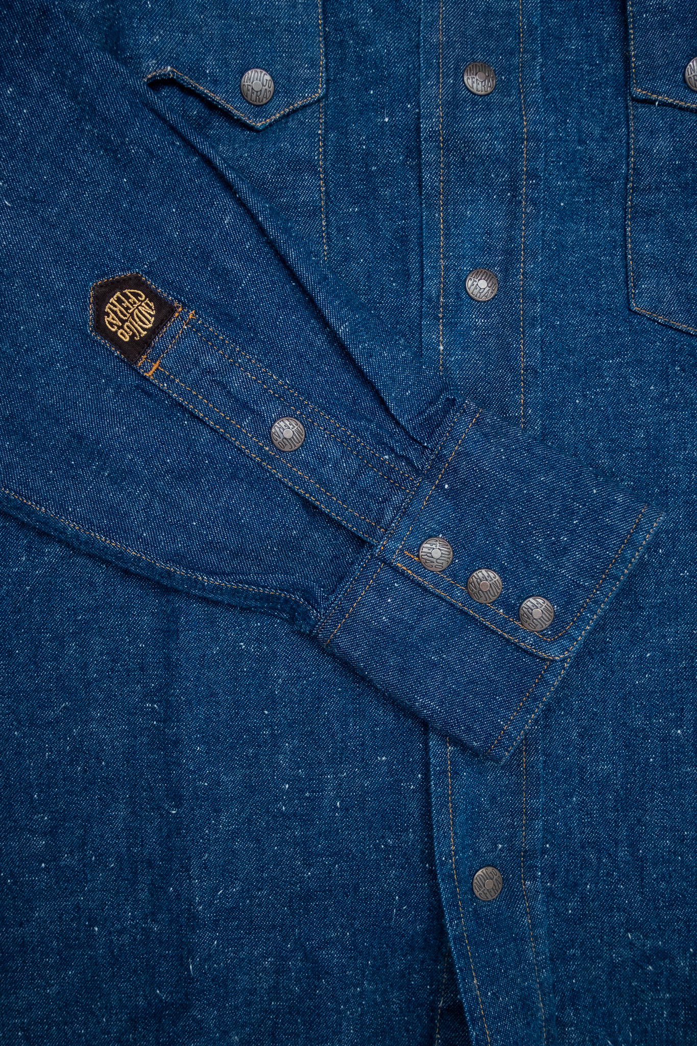 Indigofera - Ryman 2/1 Neppy Indigo Denim - 8