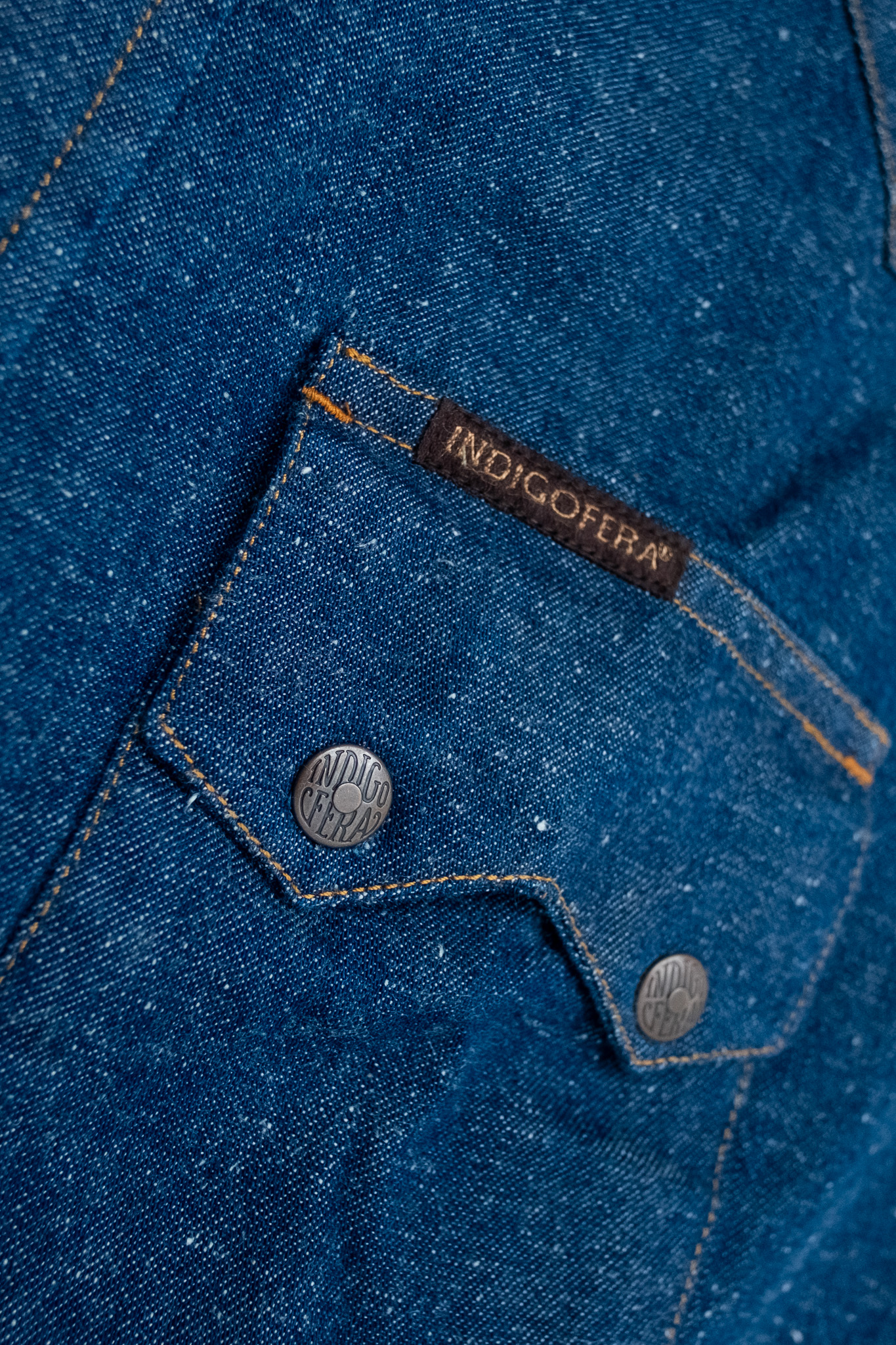 Indigofera - Ryman 2/1 Neppy Indigo Denim - 4